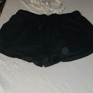 Women's Black Athletic Shorts